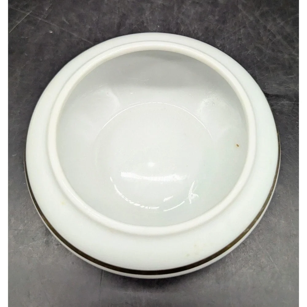 Vintage Anemone Trinket Box Fine Porcelain‎ Bayreuth Gloria Floral 4